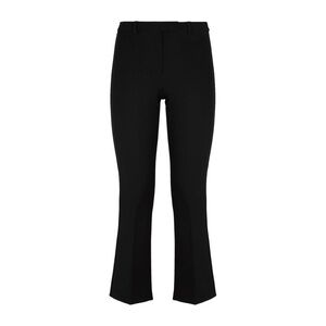 S’ Max Mara Black Straight Leg Trouser Pants